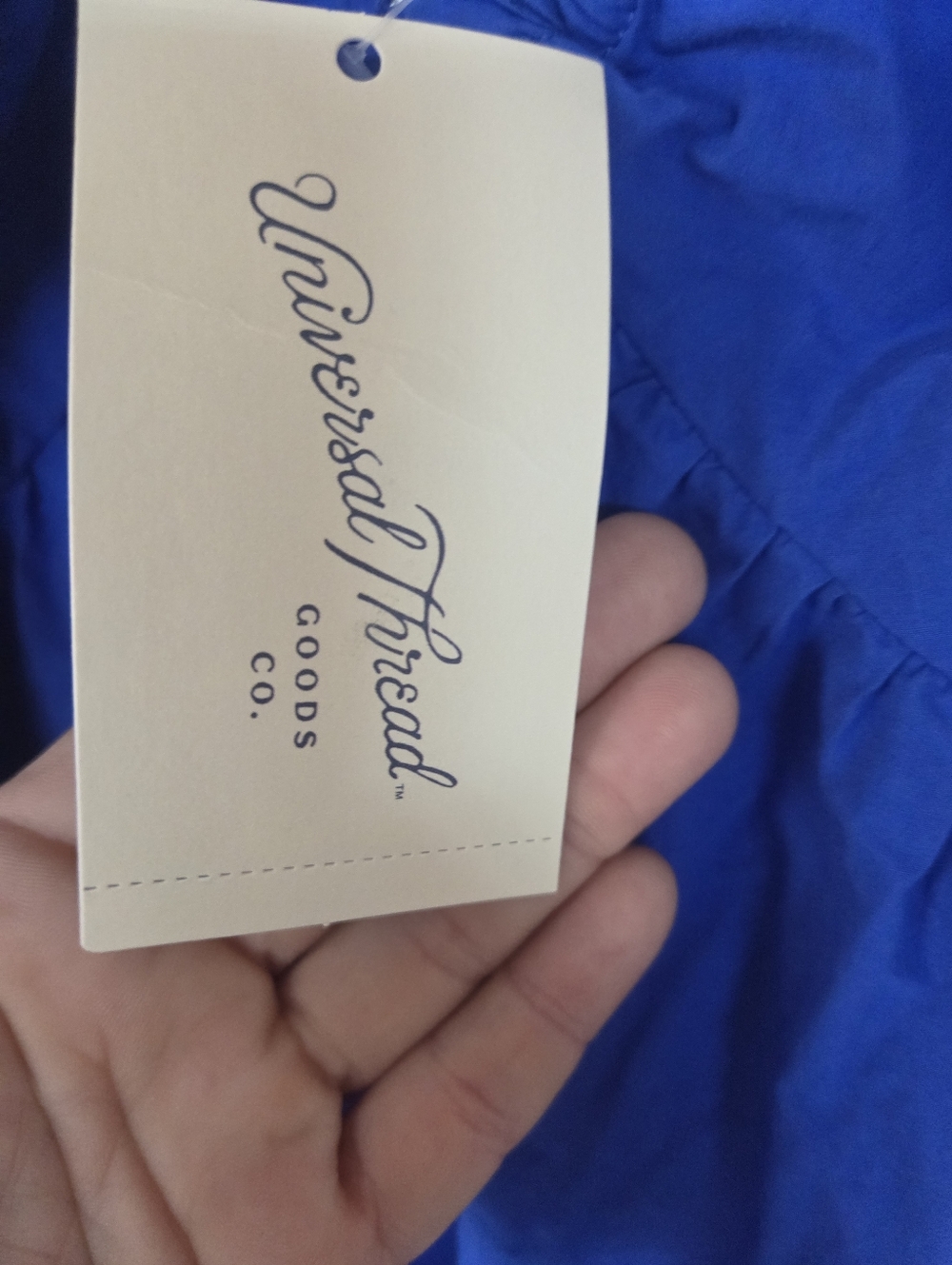 Blue Halter Maxi Dress xl NWT - Picture 4 of 7